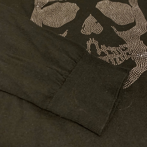 **SOLD** Zadig & Voltaire Sixtine M Skull Camou St Merino Wool Hoodie **SOLD** - Picture 6 of 8